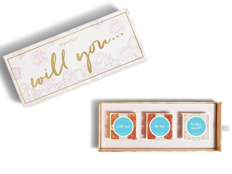 Will You Be My Bridesmaid 3PC Candy Bento Box® by Sugarfina $36
